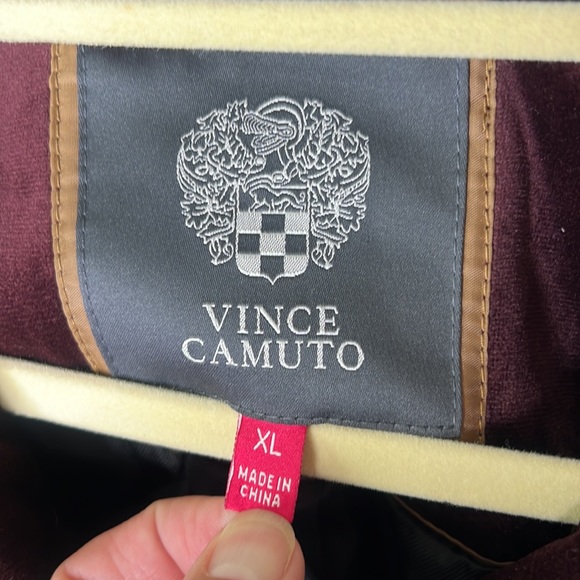 Vince Camuto Black Quilted Button Up Jacket Size Extra Large - Picture 4 of 15